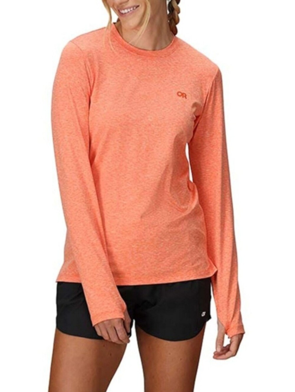 Marika Tek Women's Coral-Orange Performance Tee ~ Size Large